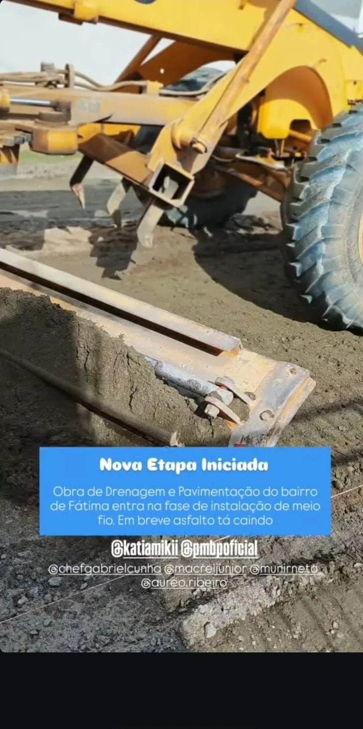 🚧 Obras seguem avançando no Distrito Califórnia com nova etapa de infraestrutura